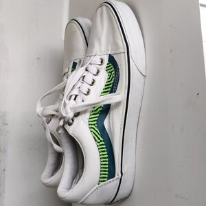 VANS Old Skool Wave Skateboard Sneakers Men's 9.5 Colorful Clean
